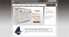 Desktop Screenshot of evolve.si